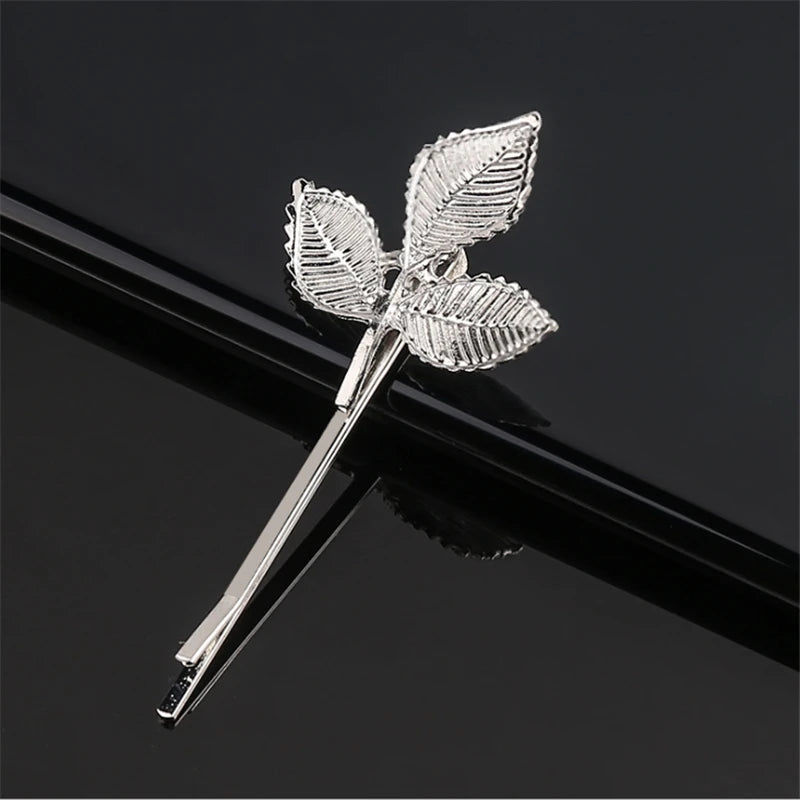 Metal Vintage Hair Pin Clip for Women/Girl Headwear Gold/Silver Hairpins Barrettes Styling Hair Accessories Gifts