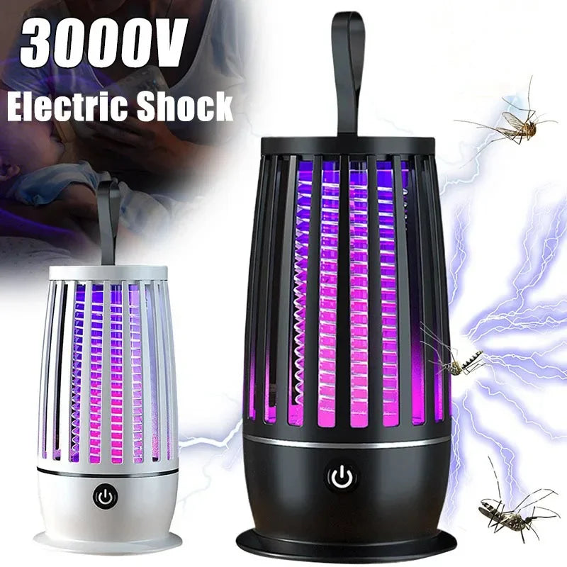 Mosquito Killer Portable Repellent Lamp Heater Fly Trap Electric Insect Killer Mute anti Mosquito Lamp USB Rechargeable Indoor