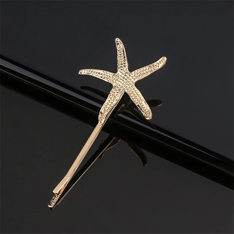 Metal Vintage Hair Pin Clip for Women/Girl Headwear Gold/Silver Hairpins Barrettes Styling Hair Accessories Gifts