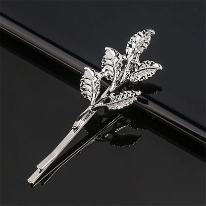 Metal Vintage Hair Pin Clip for Women/Girl Headwear Gold/Silver Hairpins Barrettes Styling Hair Accessories Gifts