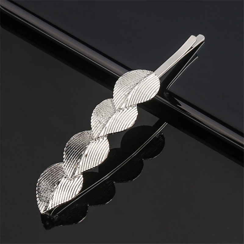 Metal Vintage Hair Pin Clip for Women/Girl Headwear Gold/Silver Hairpins Barrettes Styling Hair Accessories Gifts